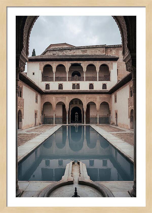 Court Of The Myrtles Reflections