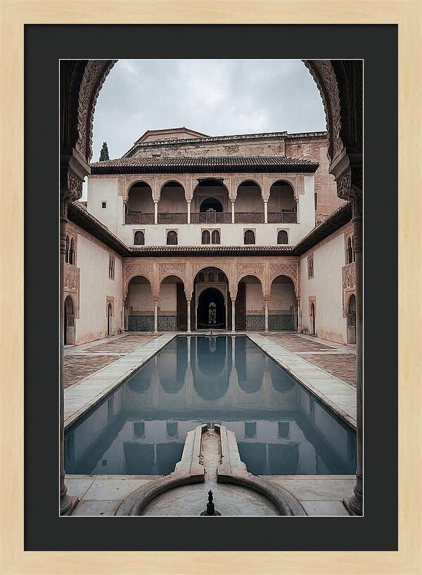 Court Of The Myrtles Reflections