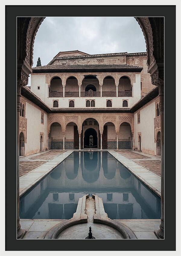 Court Of The Myrtles Reflections