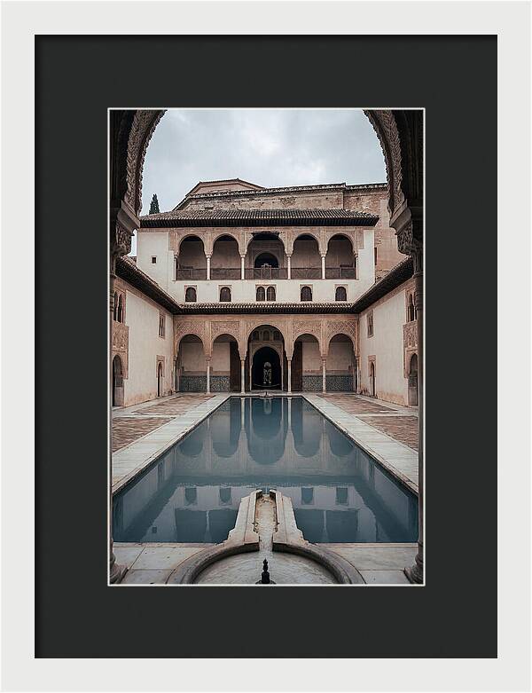 Court Of The Myrtles Reflections