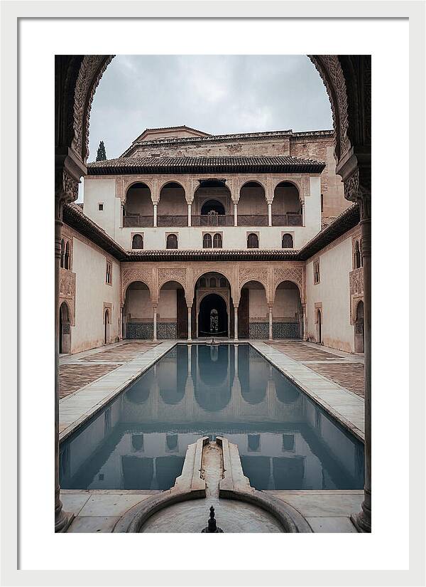 Court Of The Myrtles Reflections