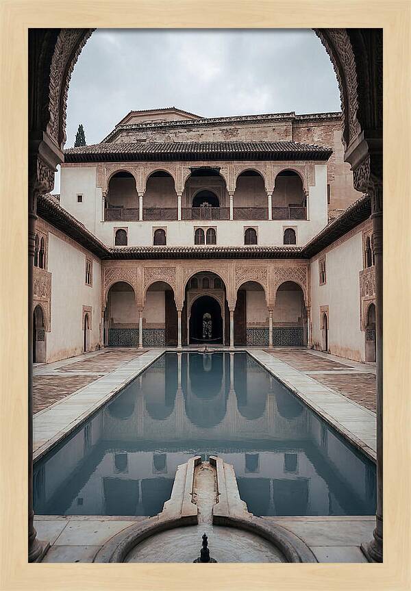 Court Of The Myrtles Reflections