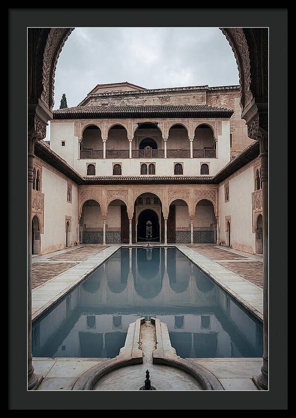 Court Of The Myrtles Reflections