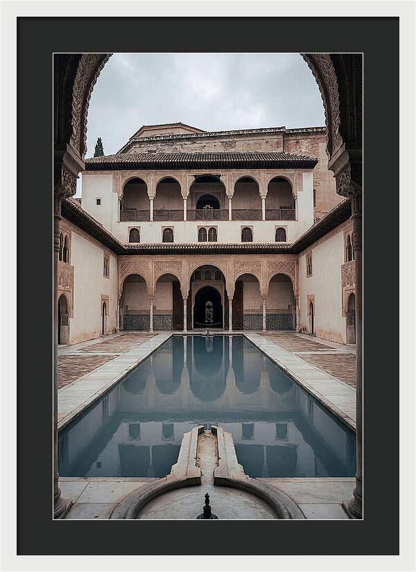 Court Of The Myrtles Reflections