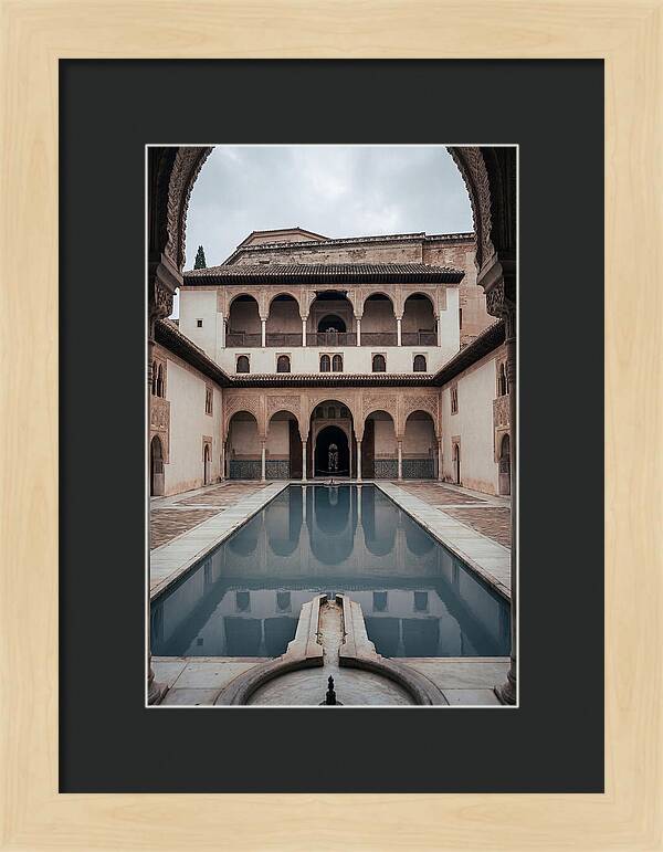 Court Of The Myrtles Reflections