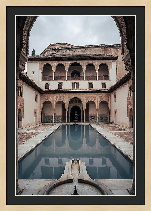 Court Of The Myrtles Reflections