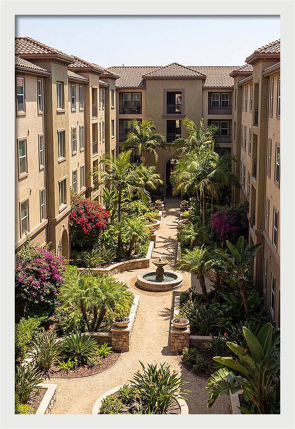 Courtyard Oasis In Urban Living