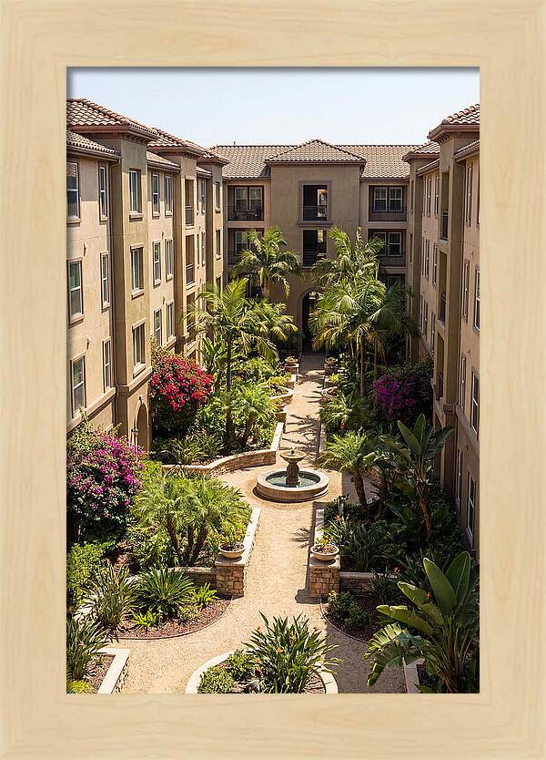 Courtyard Oasis In Urban Living