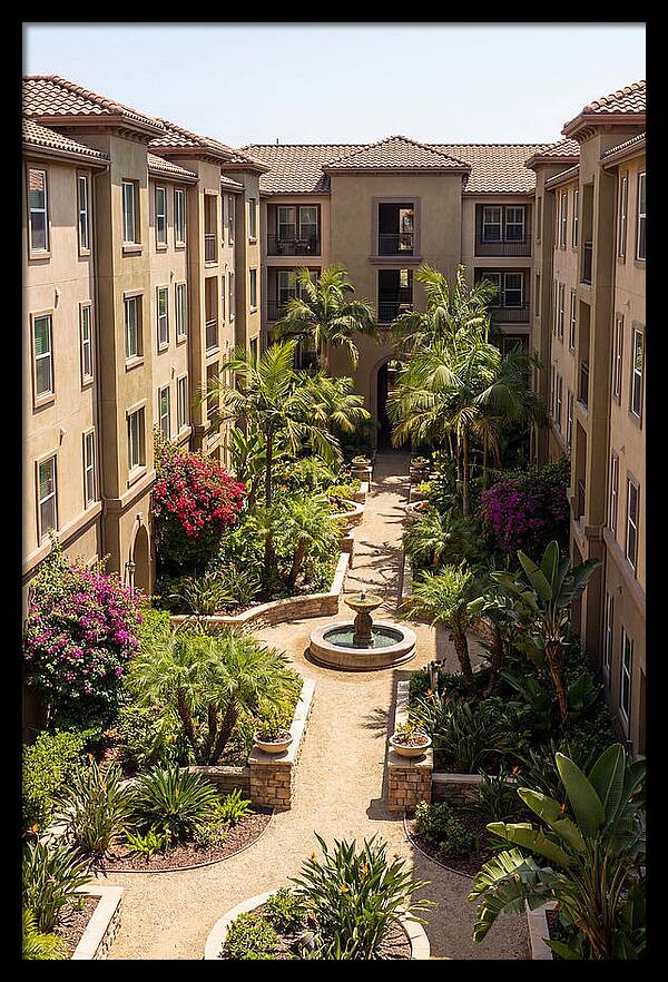 Courtyard Oasis In Urban Living