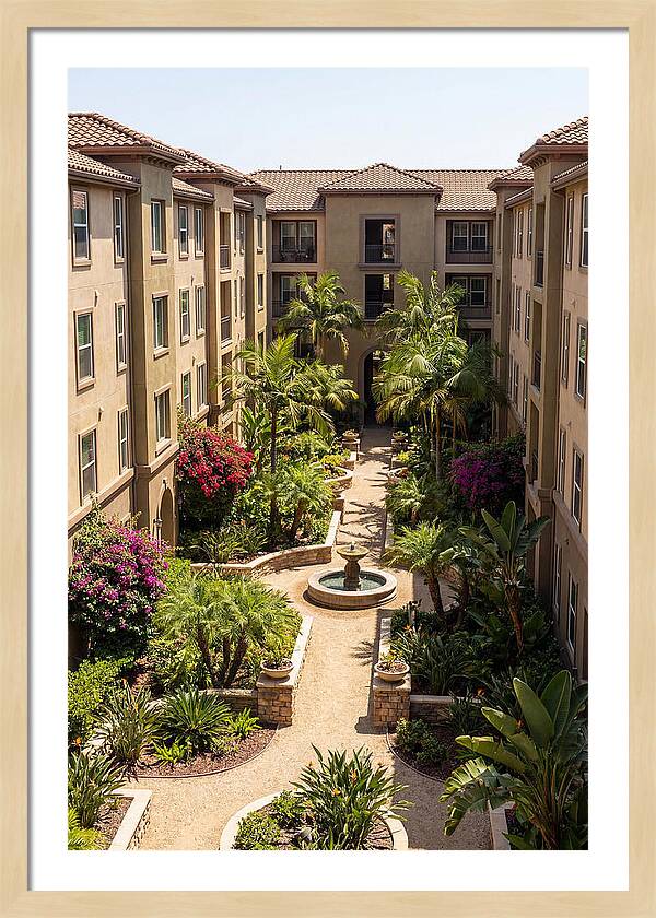 Courtyard Oasis In Urban Living