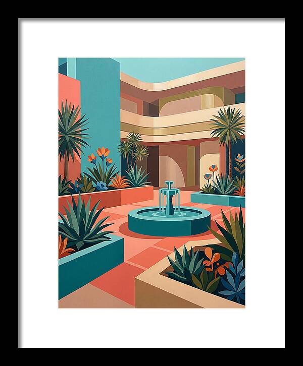 Courtyard Oasis Vibes