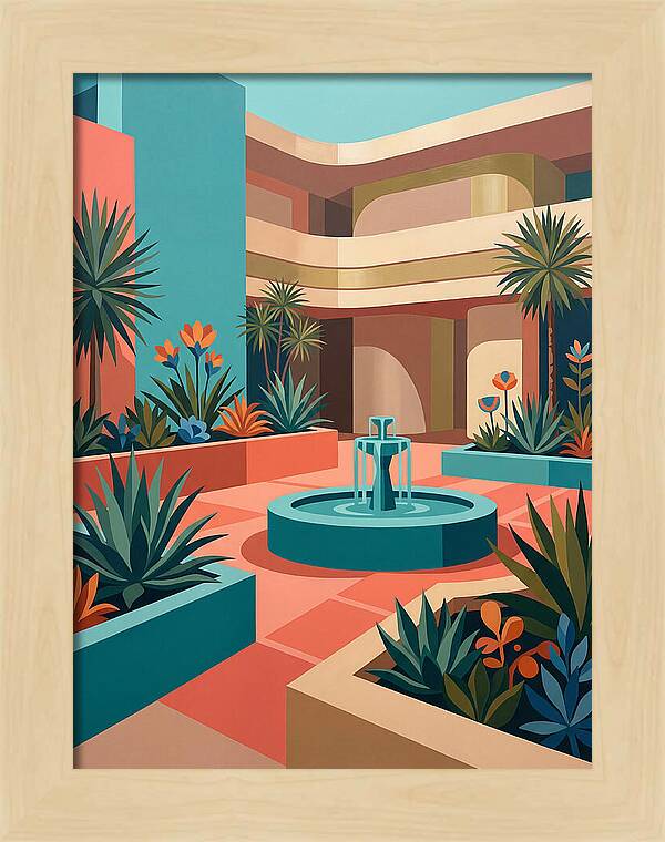 Courtyard Oasis Vibes