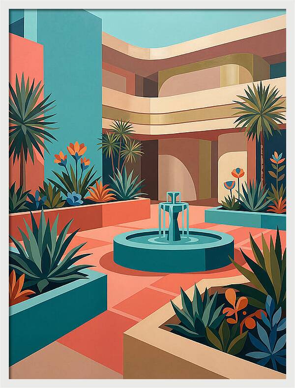Courtyard Oasis Vibes