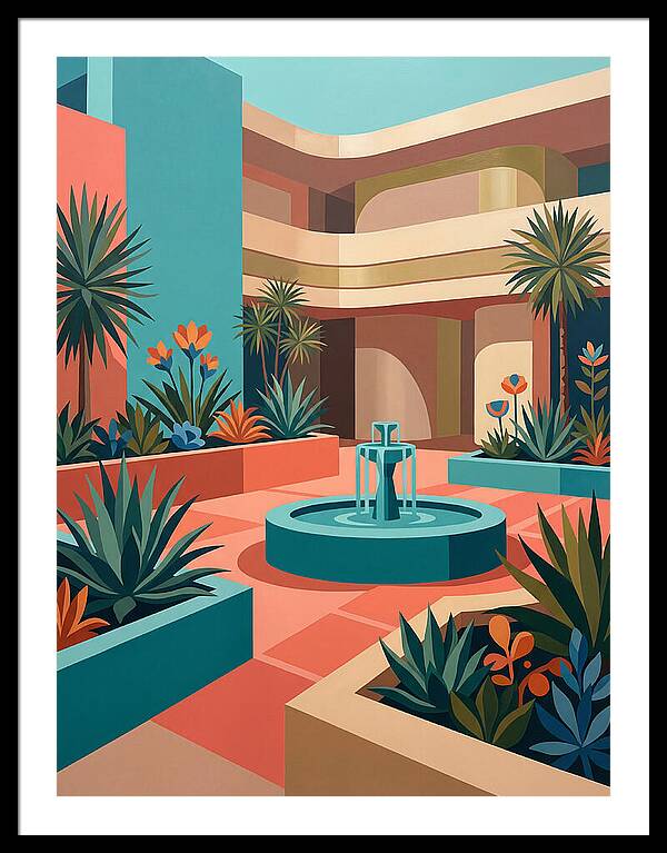 Courtyard Oasis Vibes