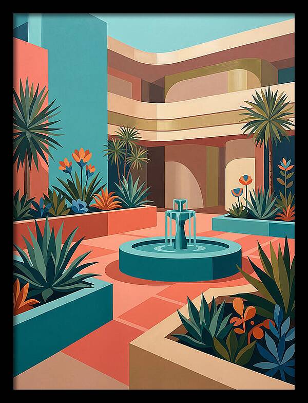 Courtyard Oasis Vibes