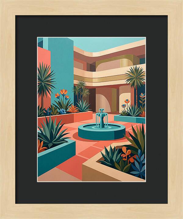 Courtyard Oasis Vibes