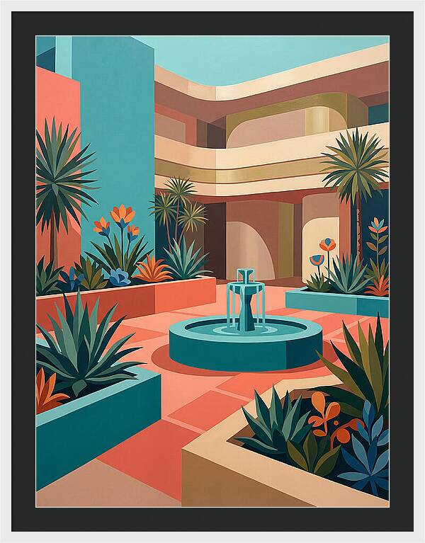 Courtyard Oasis Vibes
