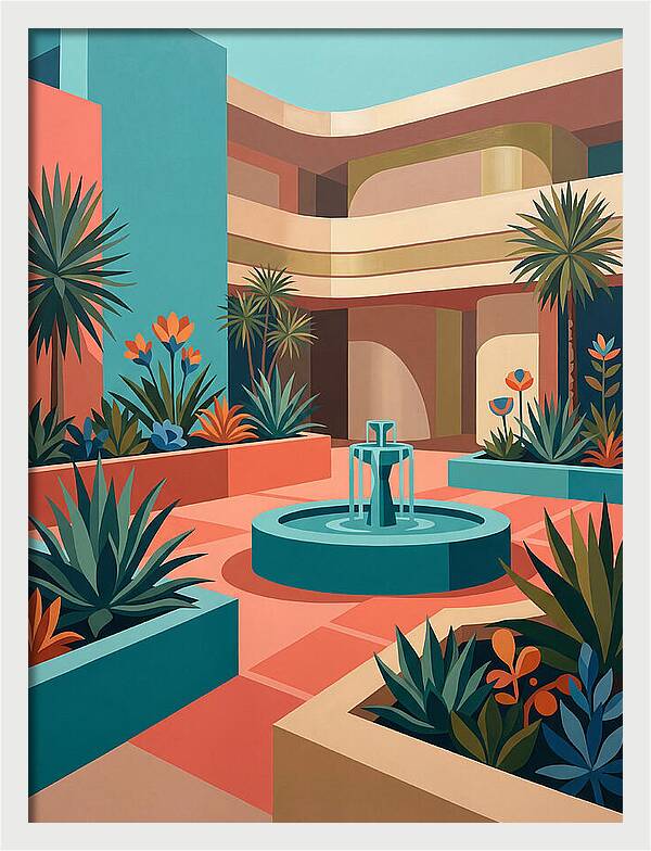 Courtyard Oasis Vibes