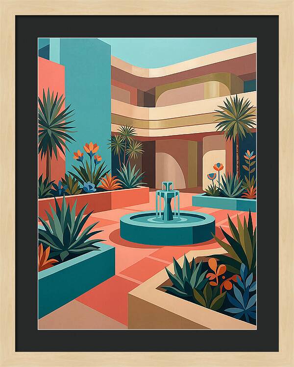 Courtyard Oasis Vibes
