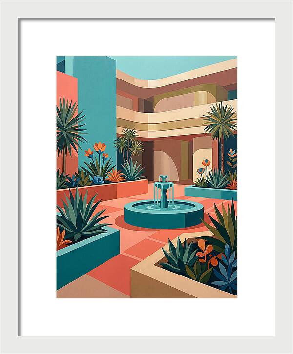 Courtyard Oasis Vibes