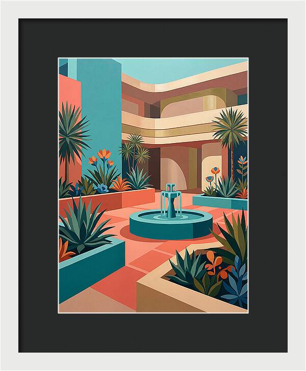 Courtyard Oasis Vibes