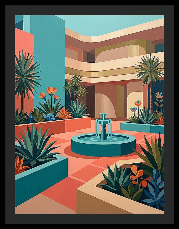Courtyard Oasis Vibes