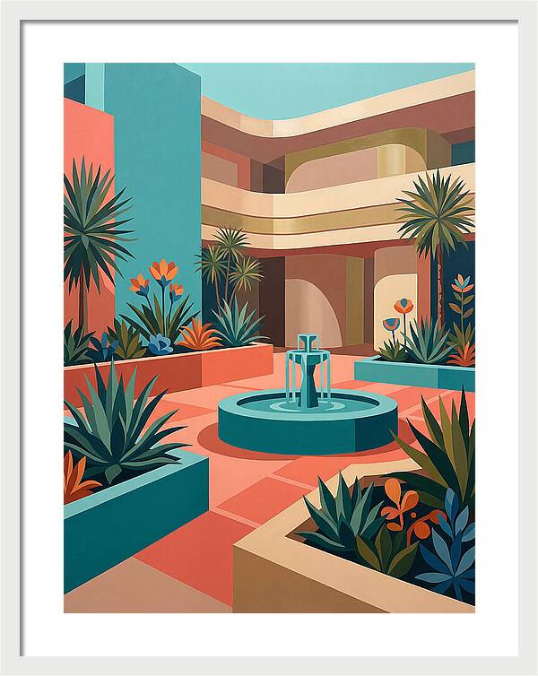 Courtyard Oasis Vibes