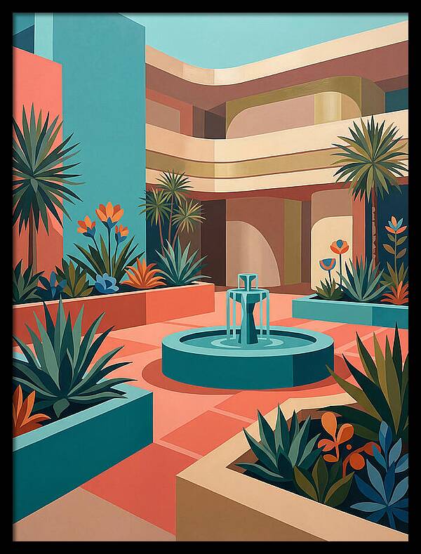 Courtyard Oasis Vibes