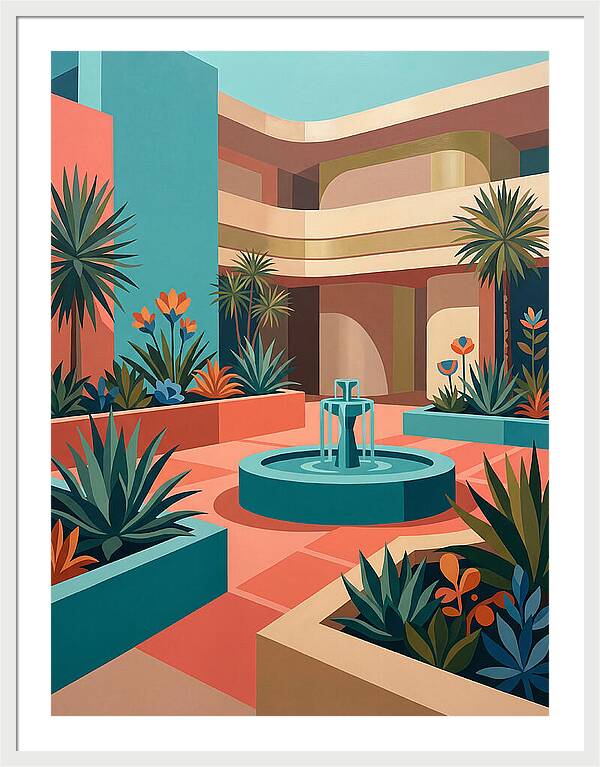 Courtyard Oasis Vibes