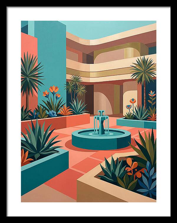 Courtyard Oasis Vibes