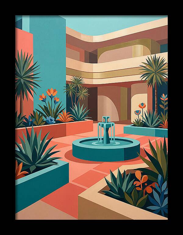 Courtyard Oasis Vibes