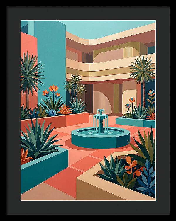 Courtyard Oasis Vibes