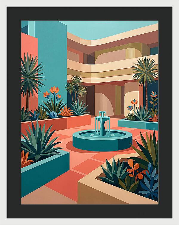 Courtyard Oasis Vibes