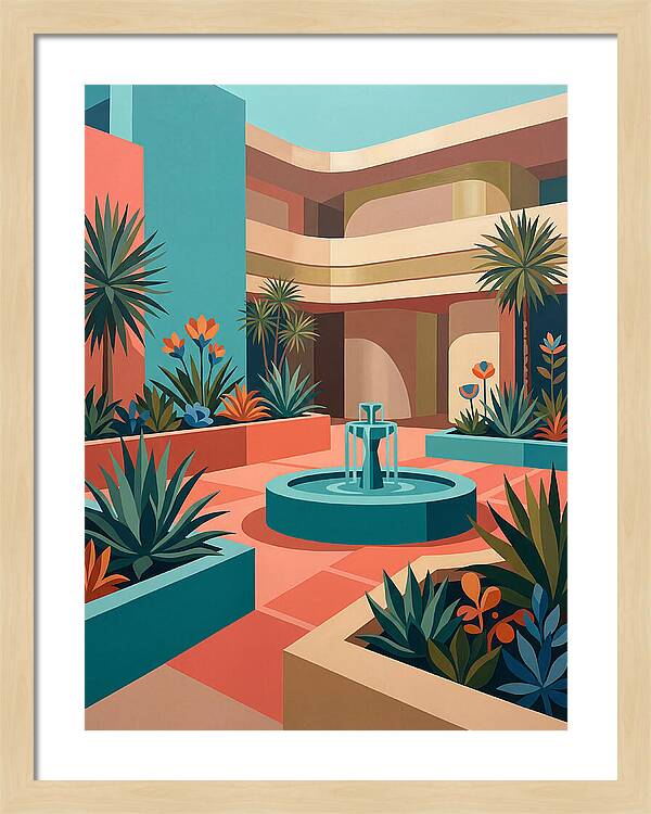 Courtyard Oasis Vibes