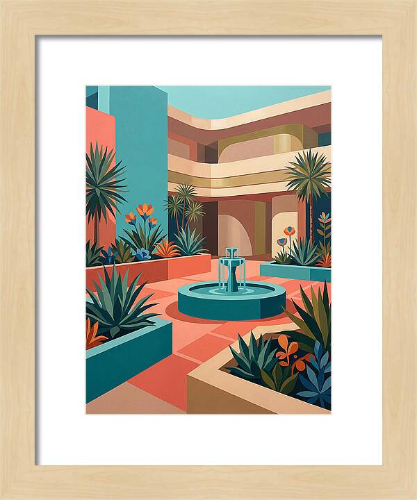 Courtyard Oasis Vibes