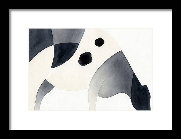 Cow In Minimalist Style