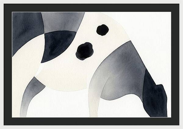 Cow In Minimalist Style