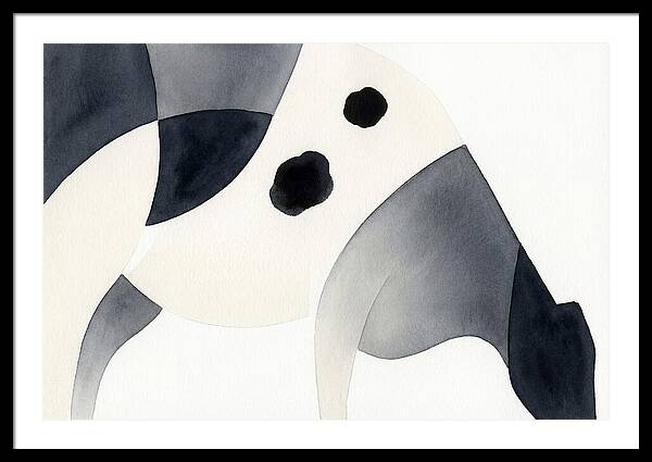 Cow In Minimalist Style