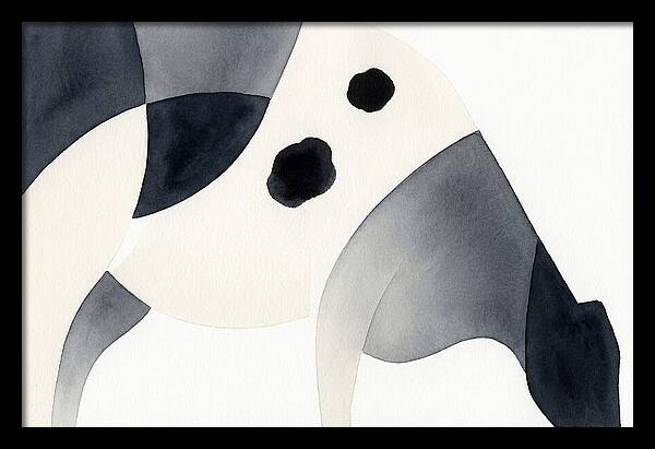 Cow In Minimalist Style
