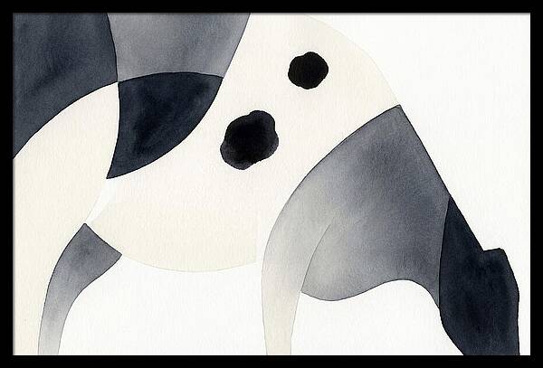 Cow In Minimalist Style