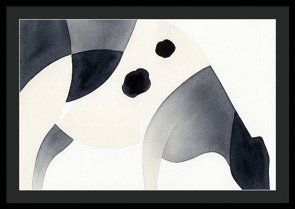 Cow In Minimalist Style