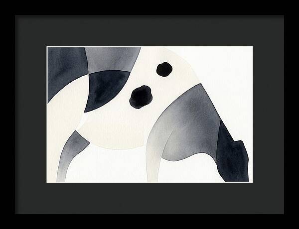 Cow In Minimalist Style