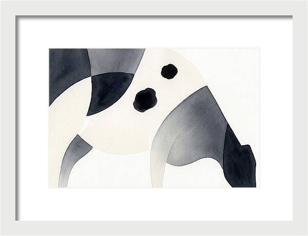 Cow In Minimalist Style