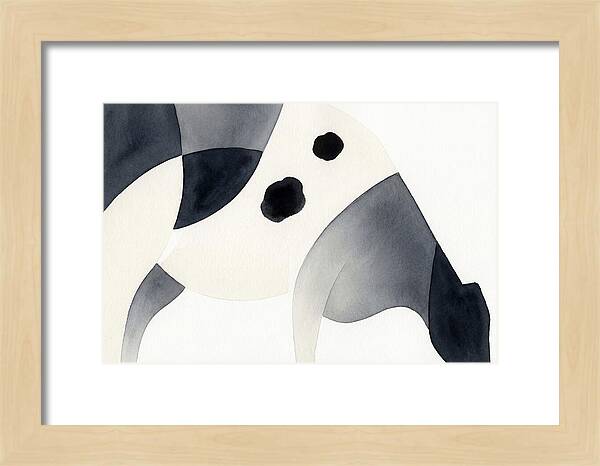 Cow In Minimalist Style