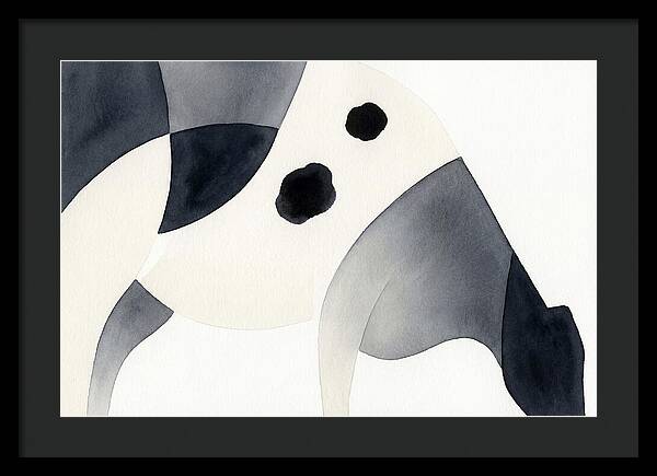 Cow In Minimalist Style