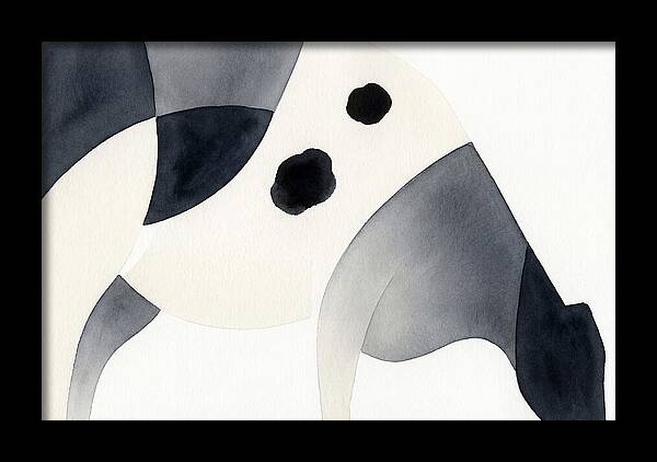 Cow In Minimalist Style