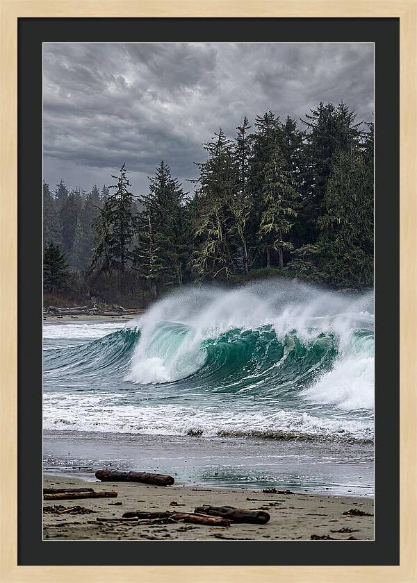 Cox Bay Storm Waves