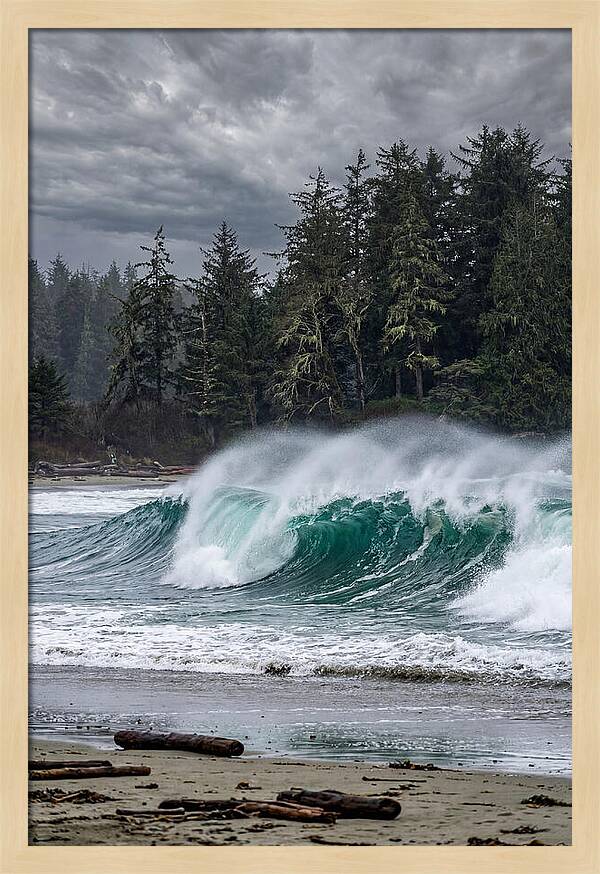 Cox Bay Storm Waves