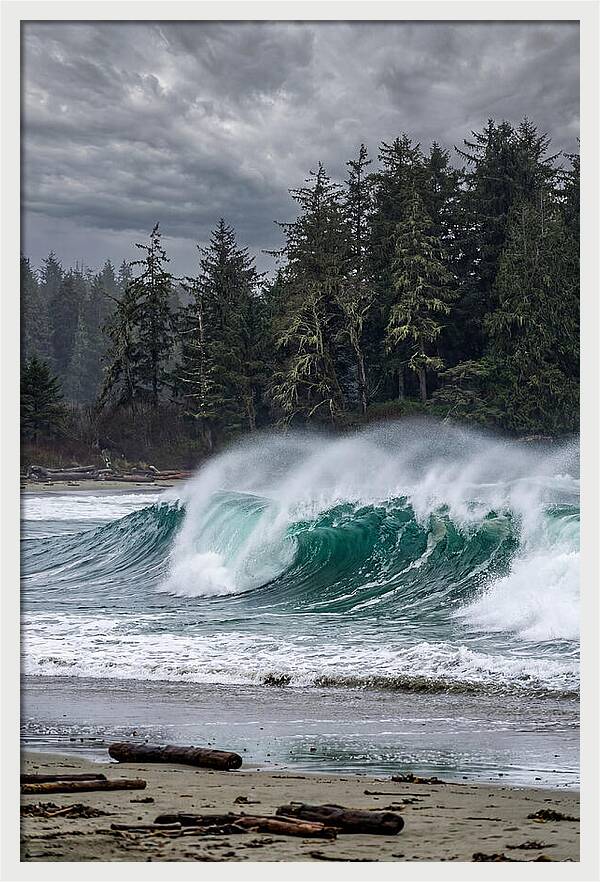Cox Bay Storm Waves