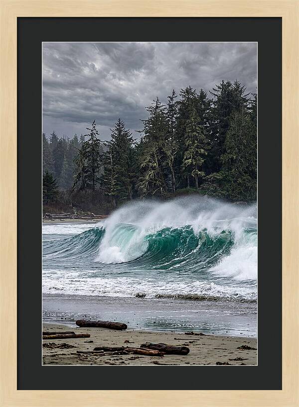 Cox Bay Storm Waves